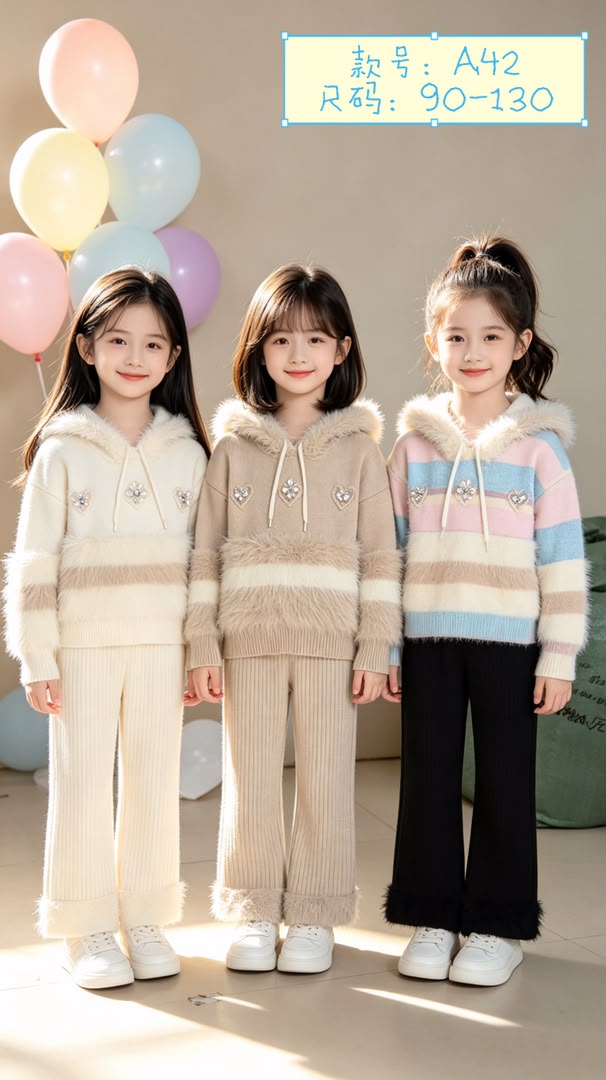 Ensemble enfants filles