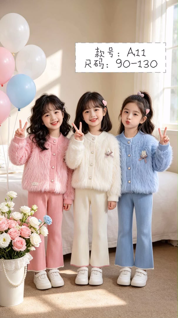 Ensemble enfants filles
