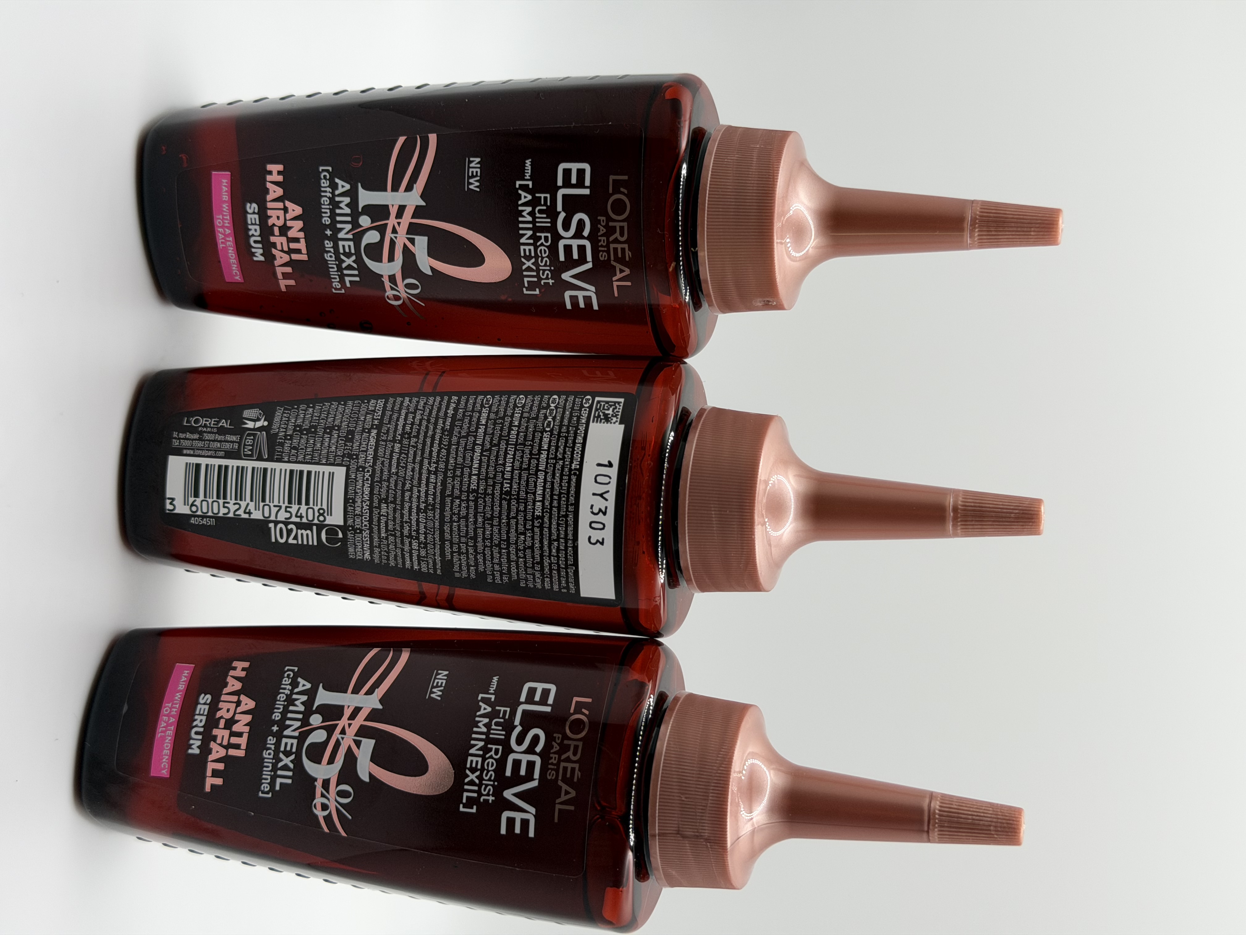 L’Oréal Paris Elseve Full Resist Aminexil – Sérum Anti-Chute de Cheveux 102 ml