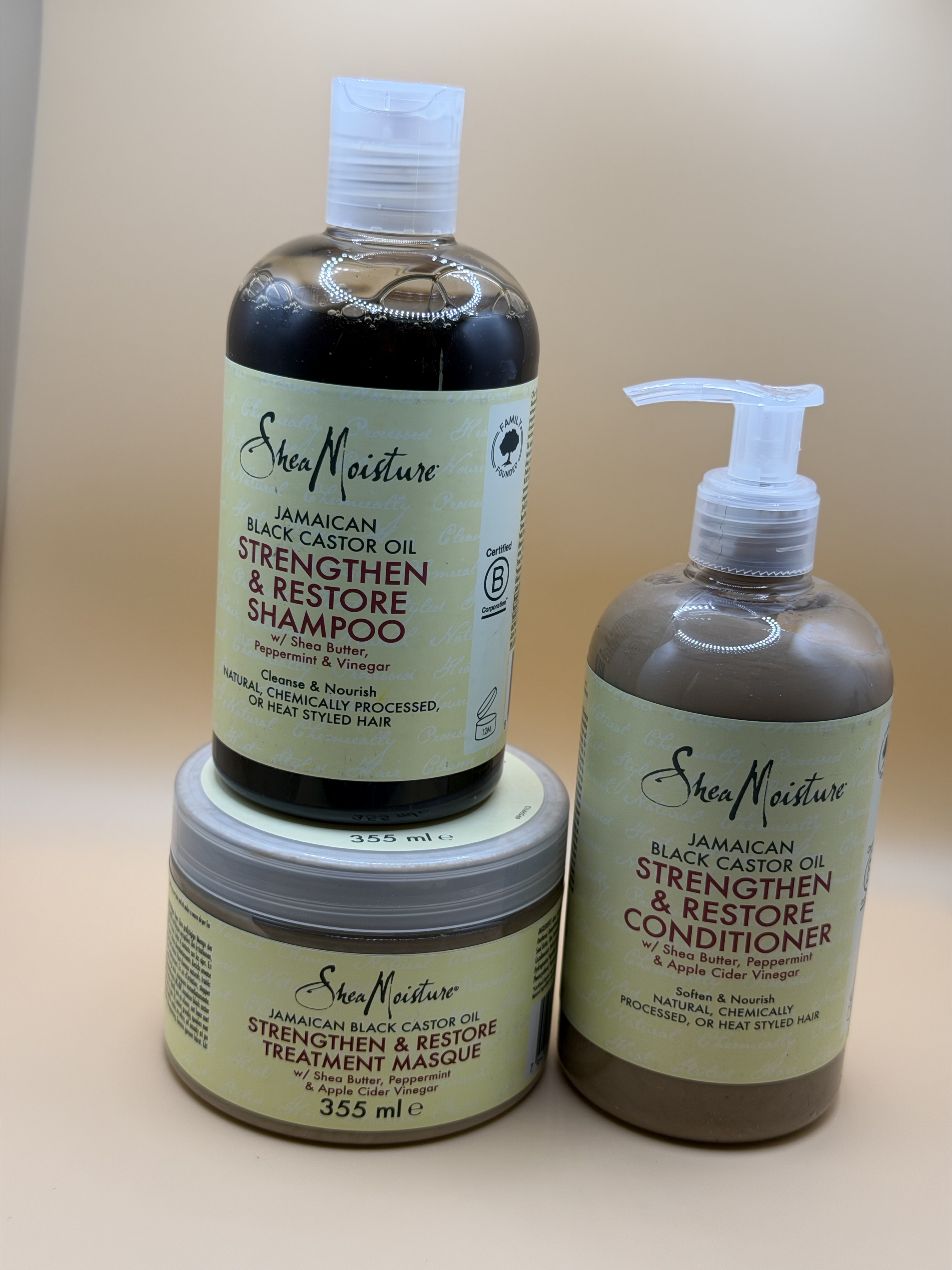 Originale (Royaume Uni), Soins fortifiants pour cheveux crépus